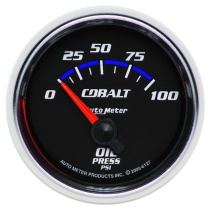 Oljetrycksmätare 52mm 100PSI (Elektrisk) COBALT